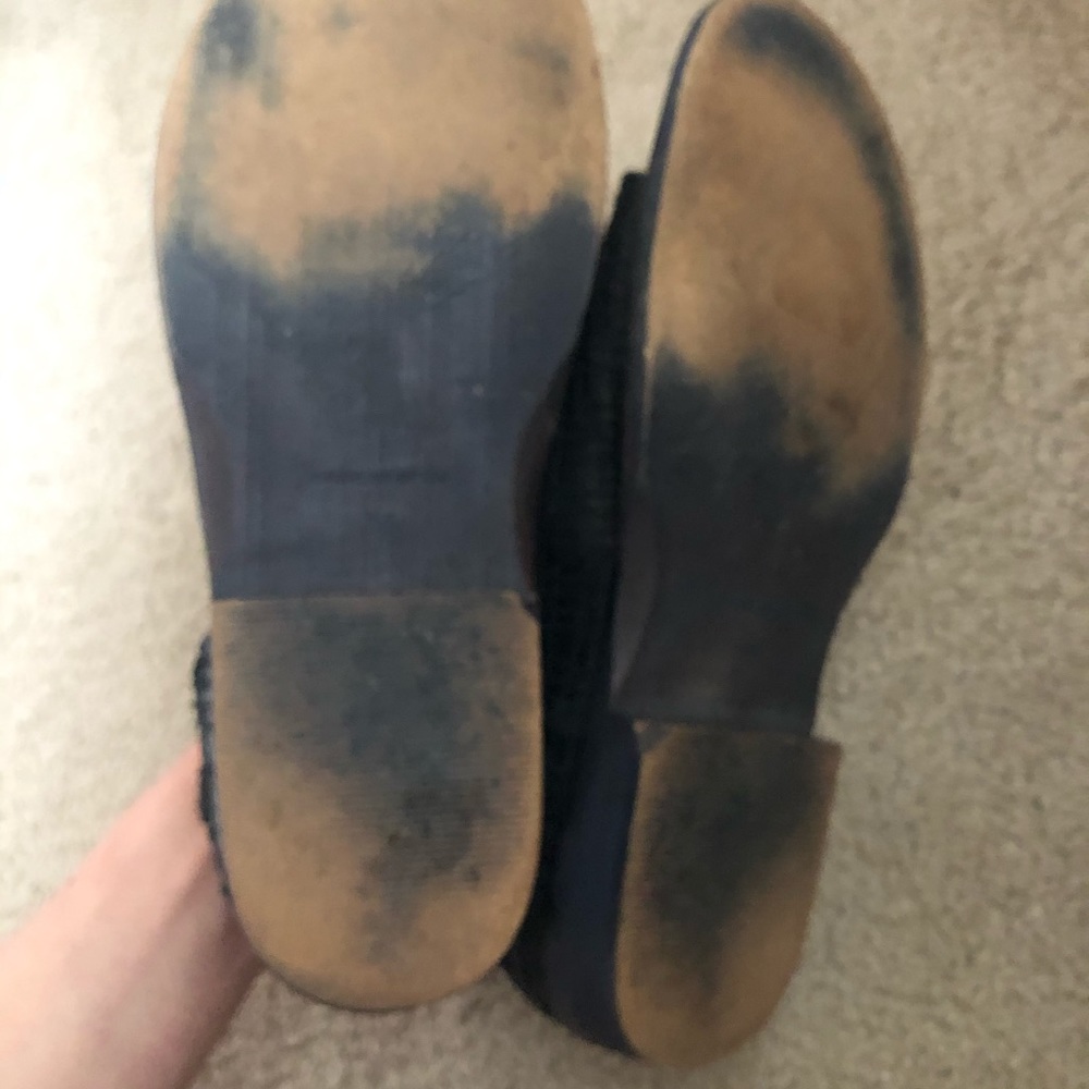 Free People Mont Blanc Textured Open Toe Flats - Picture 6 of 7